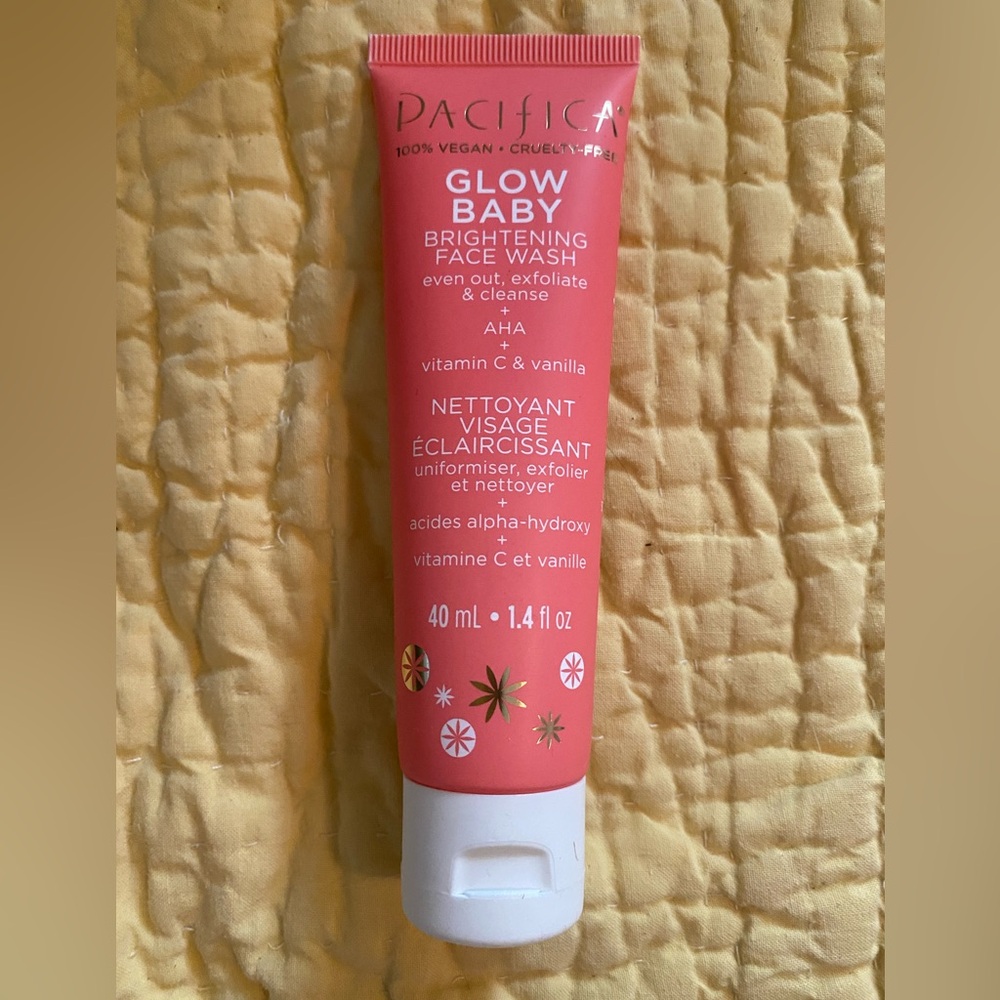 $1.00 with additional purchase Pacifica Glow Baby Brightening Face Wash